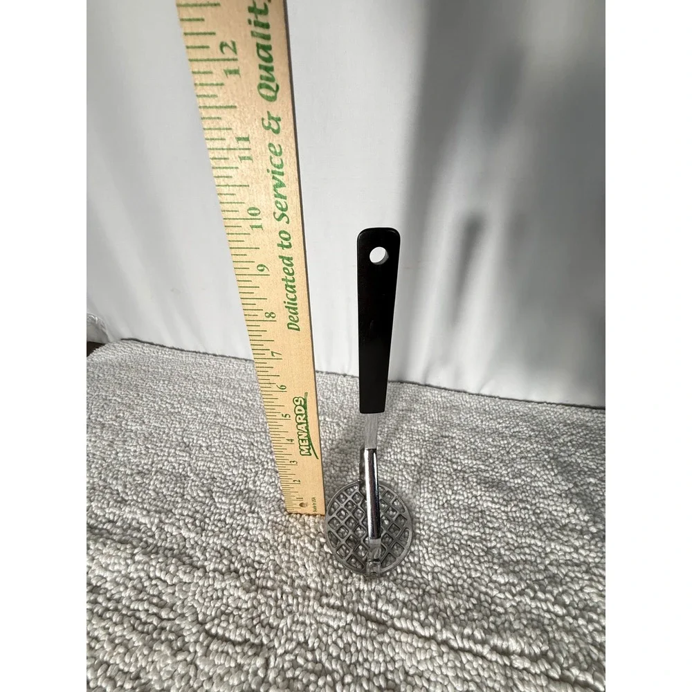 Vintage Potato‎ Masher Metal Black Handle Kitchen Tool Japan